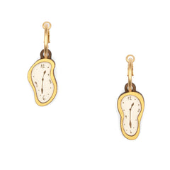 Dali Soft Clocks Hoop Earrings