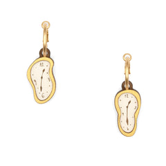 Dali Soft Clocks Hoop Earrings