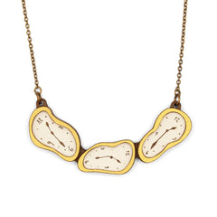 Dali Soft Clocks Necklace