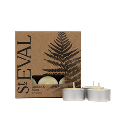 Scented Tealights (Granite & Moss)