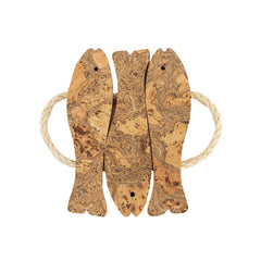 Cork 3 Fish Trivet