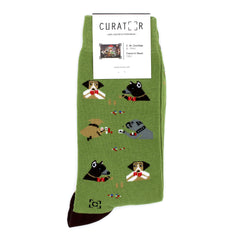 Coolidge 'Poker Dogs' Socks