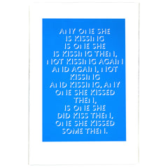 any one she is kissing