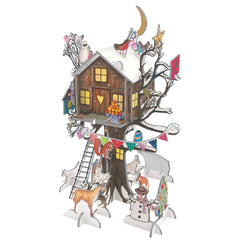 Pop & Slot Advent Calendar: Christmas Treehouse