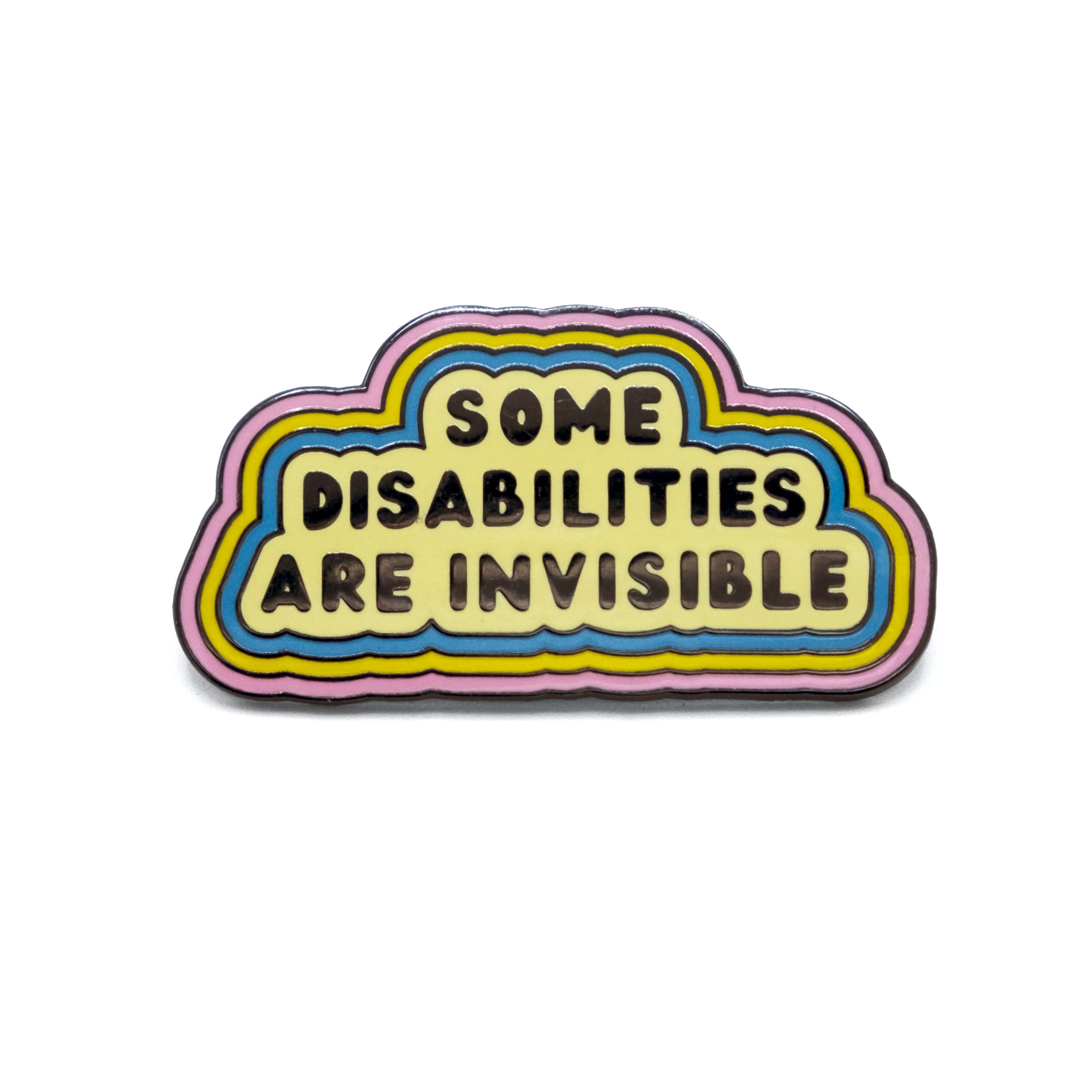 Invisible Hand Pin Invisible Disabilities Enamel Pin | Dundee Contemporary Arts