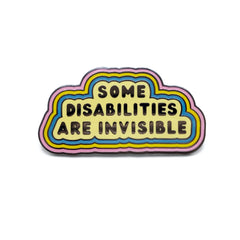 Invisible Disabilities Enamel Pin