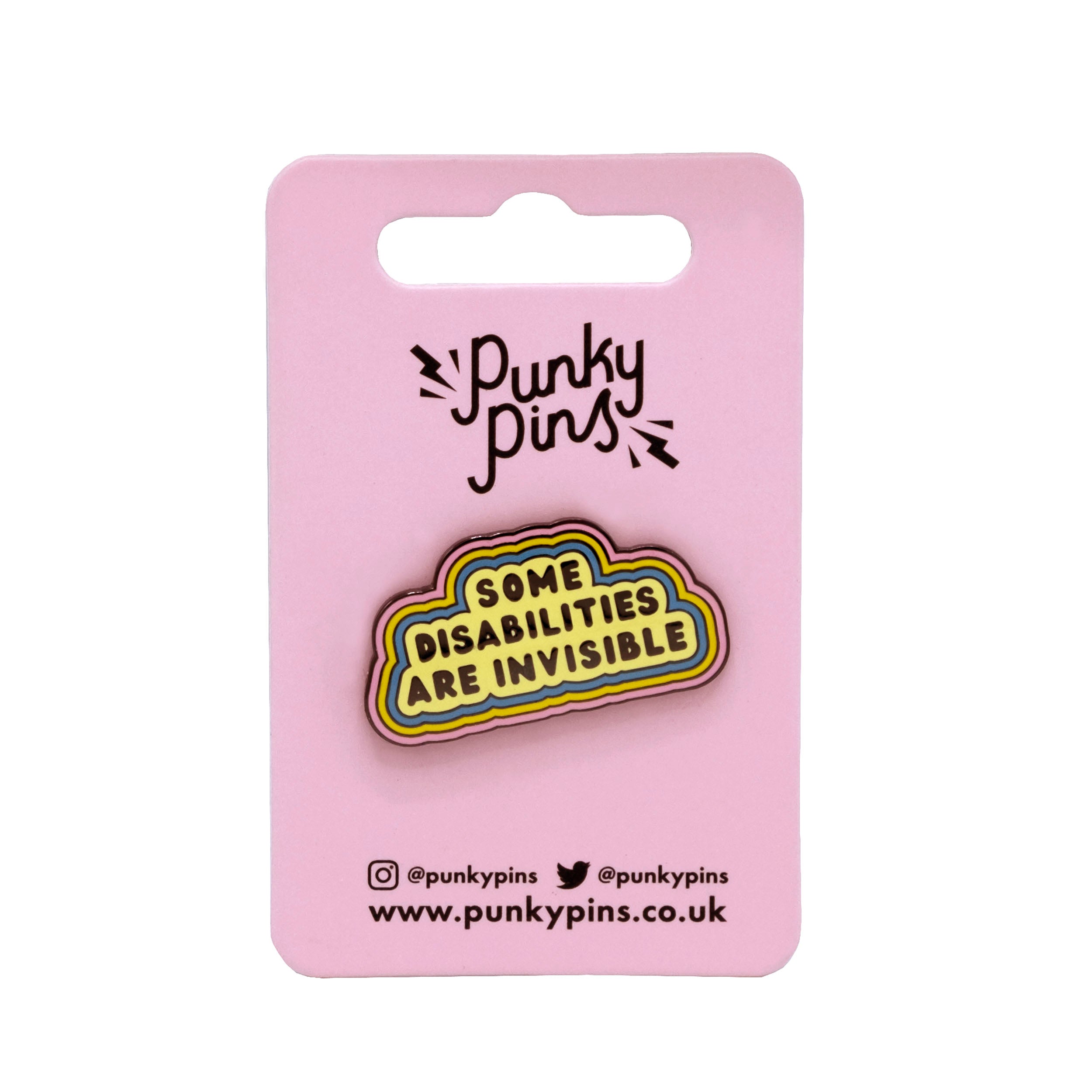 Invisible Disabilities Enamel Pin | Dundee Contemporary Arts