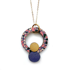 Terrazzo Ring Necklace