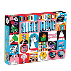 Life Before Social Media Puzzle (1000 Piece)