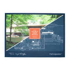 Frank Lloyd Wright Fallingwater Double Sided Puzzle