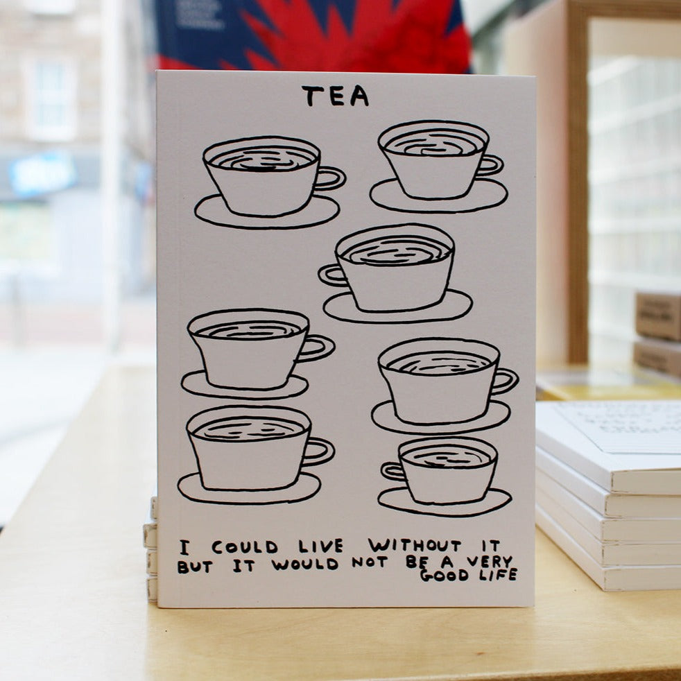 Live Without Tea A6 Notebook | Dundee Contemporary Arts