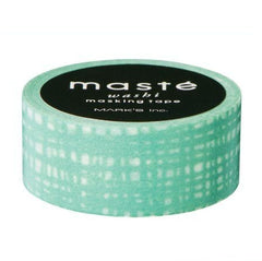 Green Brush Stroke Washi Tape